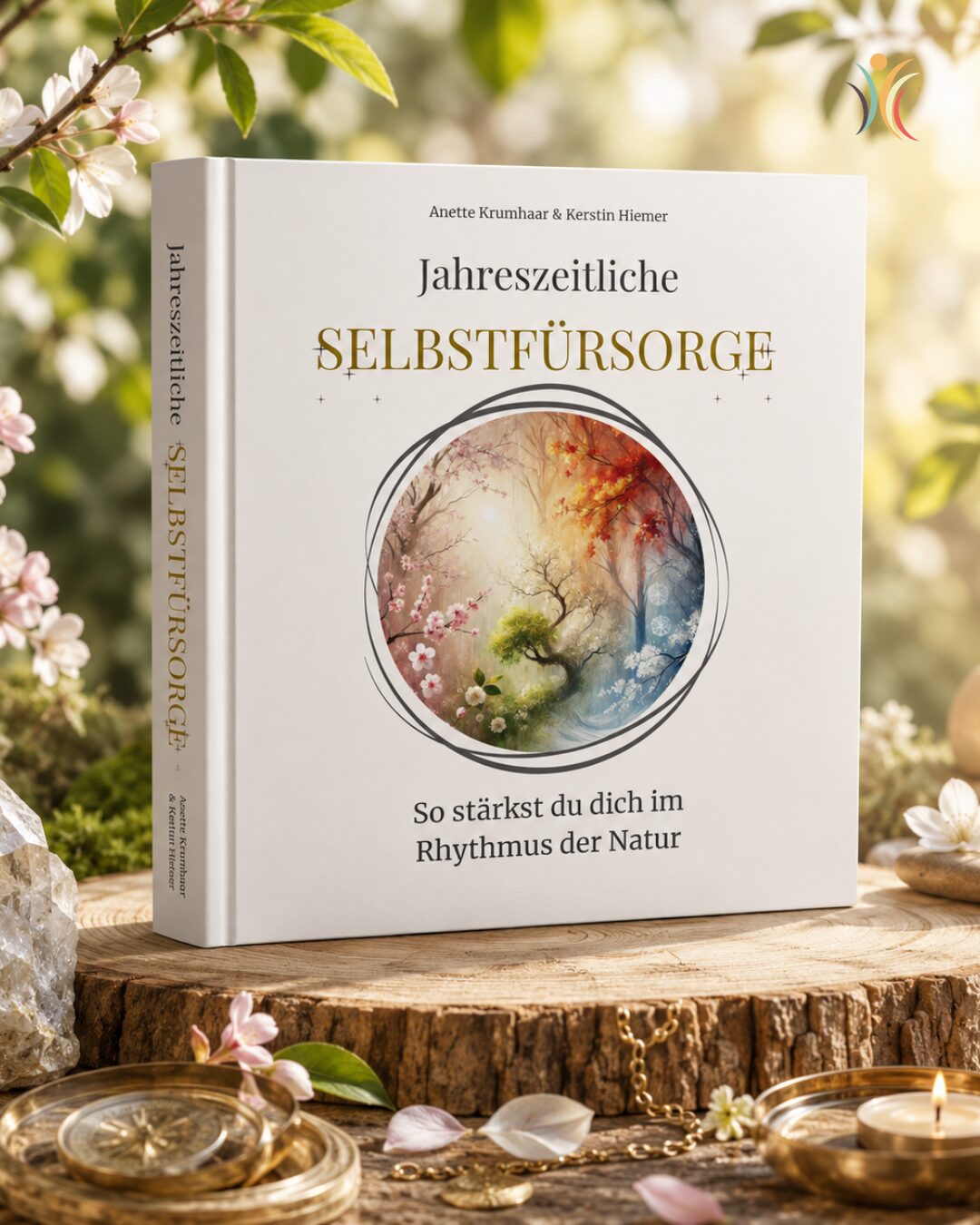 Buchcover „Jahreszeitliche Selbstfürsorge – So stärkst du dich im Rhythmus der Natur“